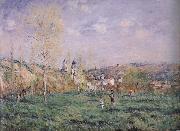 Springtime in Vetheuil Claude Monet